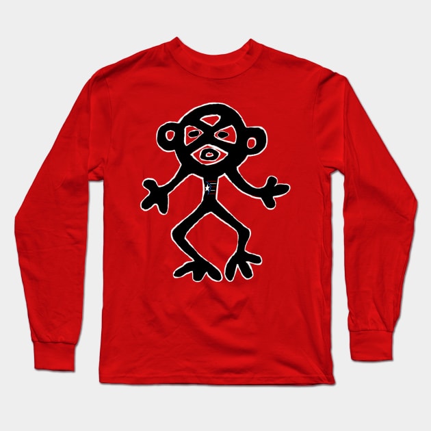 Taino Long Sleeve T-Shirt by Orchid's Art